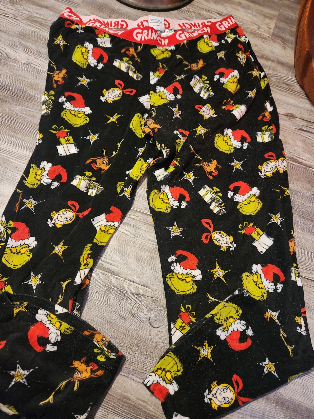 Black & Green Holiday Pajama Pants